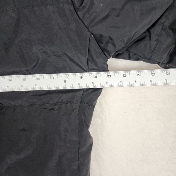 Liz Claiborne Womens Small Removable Hood Down Feather Puffer Jacket Black - Picture 9 of 11